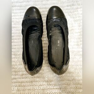 Womens Mephisto black flats size 8.5